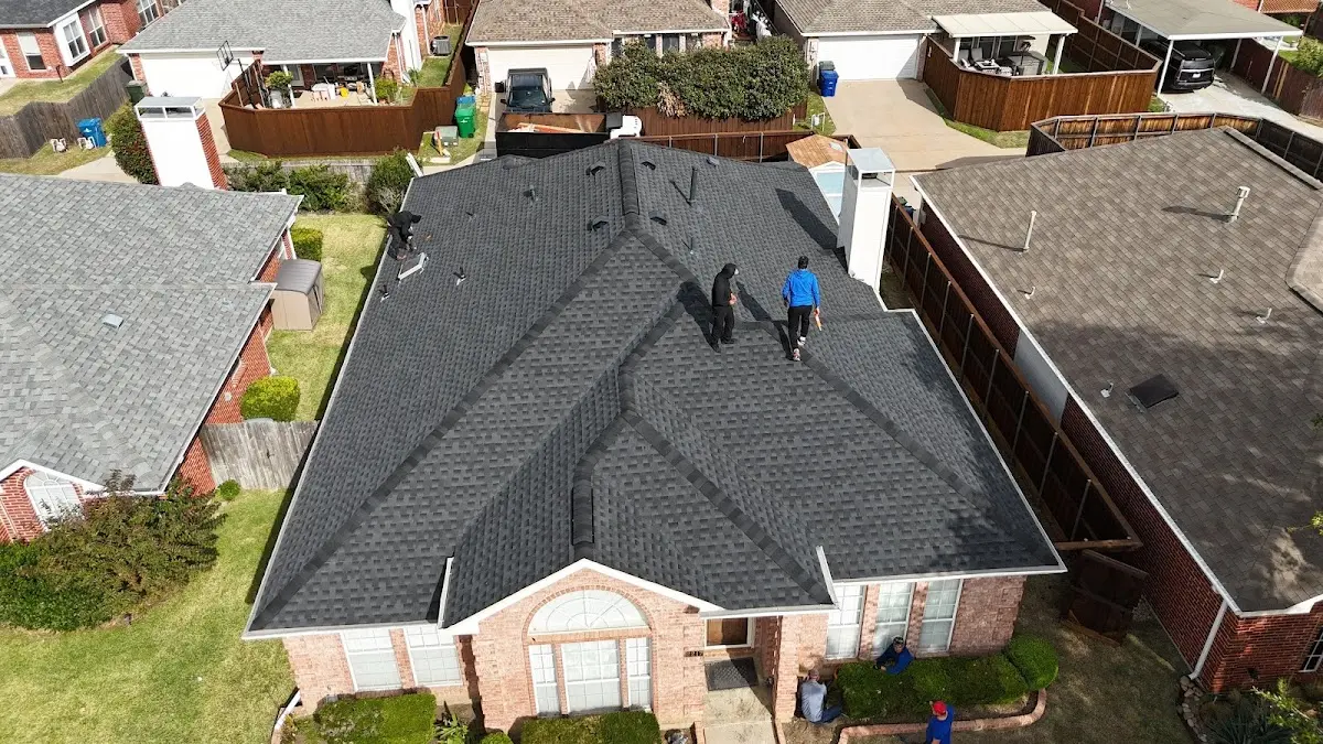 Commercial Roofing work in progress on a Imperial Beach property
